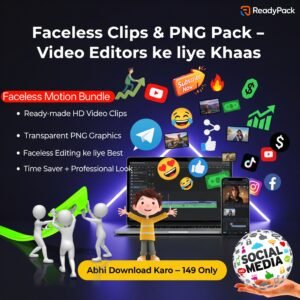 Faceless Video Editing Pack – Perfect for YouTube & Reels Faceless Video Editing Pack – Perfect for YouTube & Reels